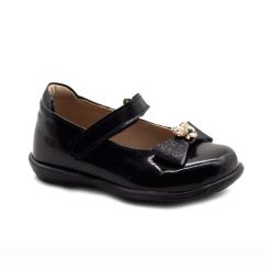 Ricco Mondo Μπαλαρίνες Λουστρίνι 286-Black