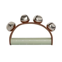 Jabadabado Κουδουνάκια με Ξύλινη Λαβή Πράσινη JB-T319