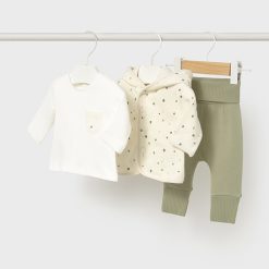 Mayoral Σετ Παντελόνι-Μπλουζάκι-Ζακέτα 15-02631-048