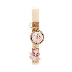 Λαμπάδα με Πριγκίπισσα και κάστρο με κουτί